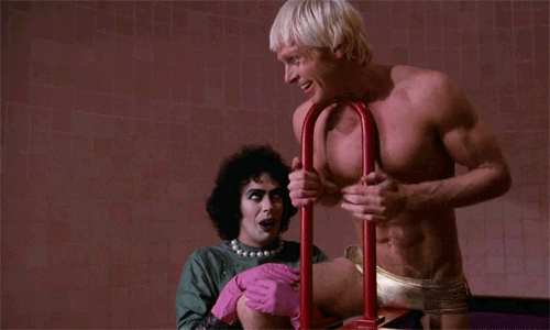 Image result for make gifs motion images of the rocky horror picture show